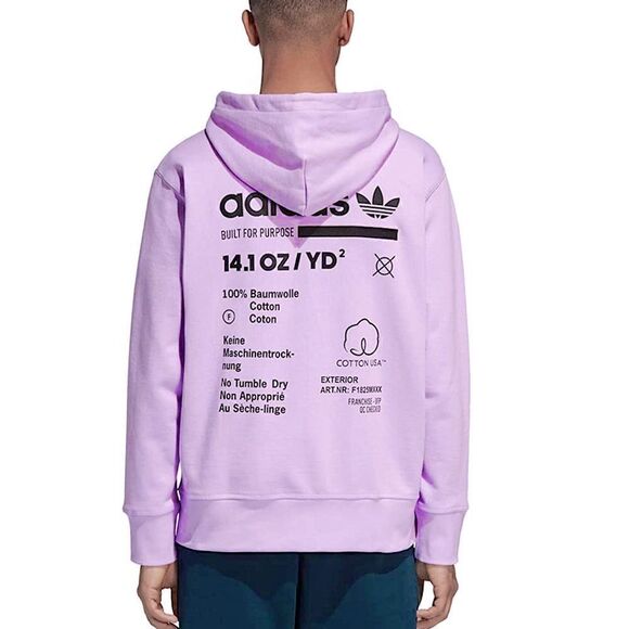 NWOT Adidas Men’s Kaval Full Zip Hoody - Clear Lilac - XS - Picture 1 of 14